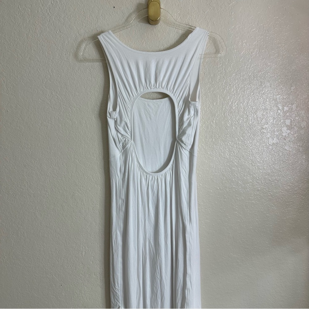 Lululemon Pima Cotton Open-Back Midi Dress size 8 - Picture 9 of 11